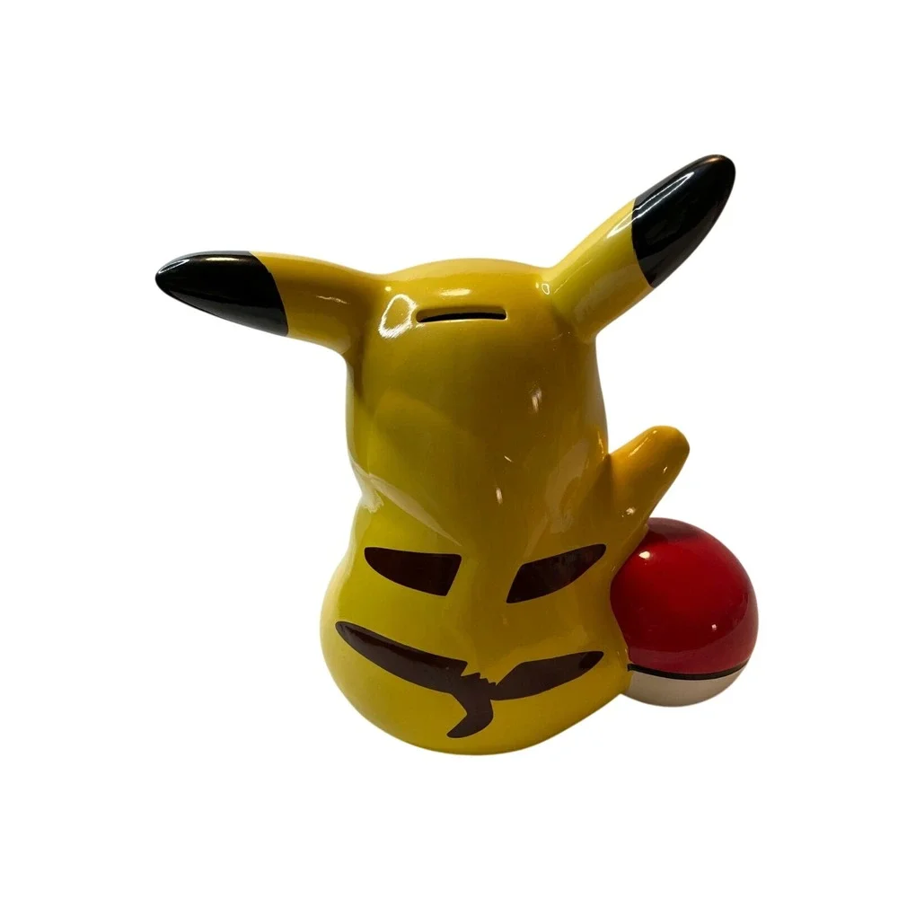 Pikachu Ceramic Coin‎ Bank Pokemon Figure Collectible Money Savings
